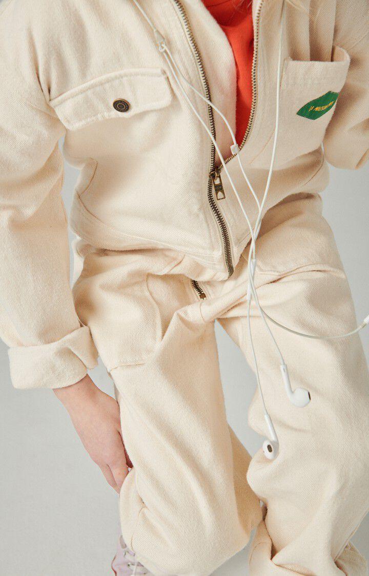 American Vintage Combinaison Enfant Spywood - ECRU 34 Manches Longues Beige - H23