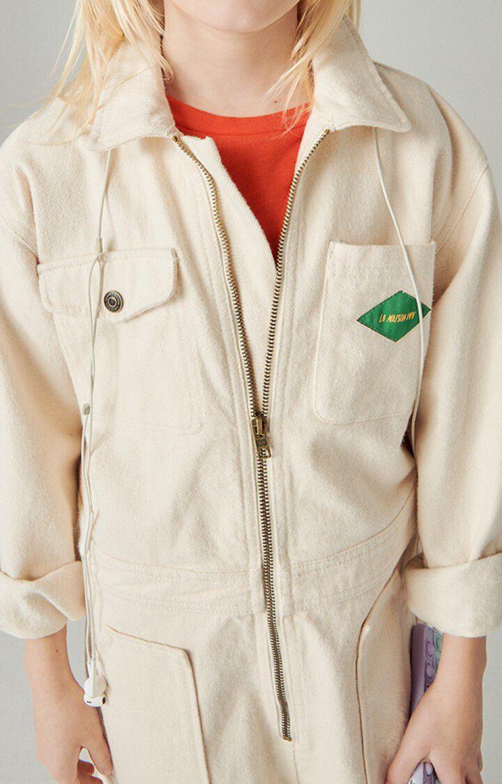American Vintage Combinaison Enfant Spywood - ECRU 34 Manches Longues Beige - H23