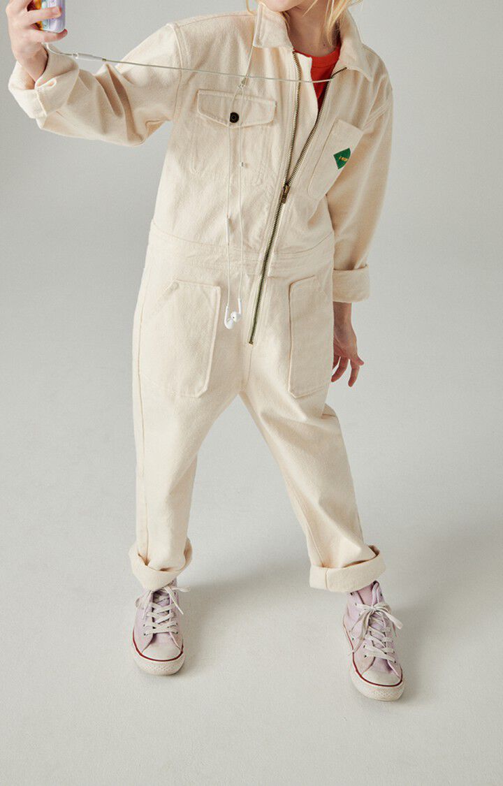 american vintage Combinaison enfant Spywood - ECRU 34 Manches longues Beige - H23