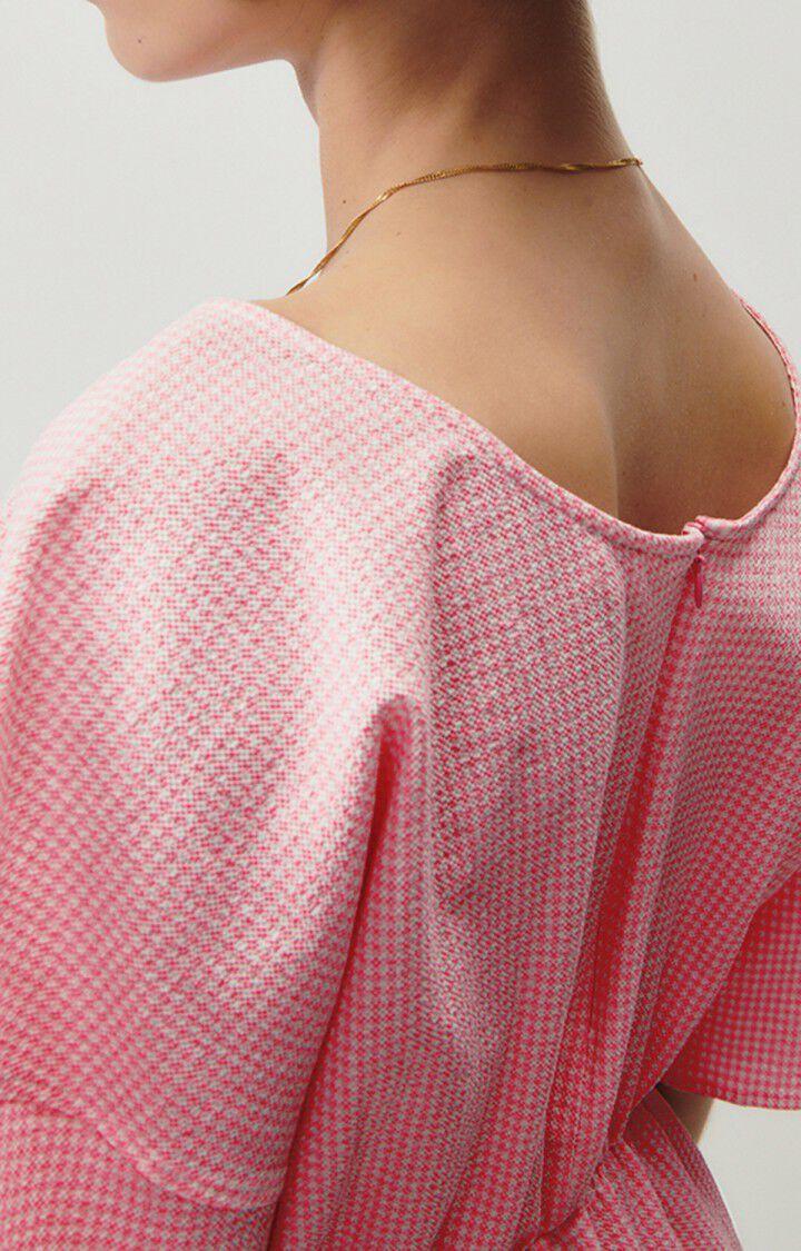 American Vintage Combinaison Femme Adym - SUCRERIE 17 Manches Courtes Rose - E23