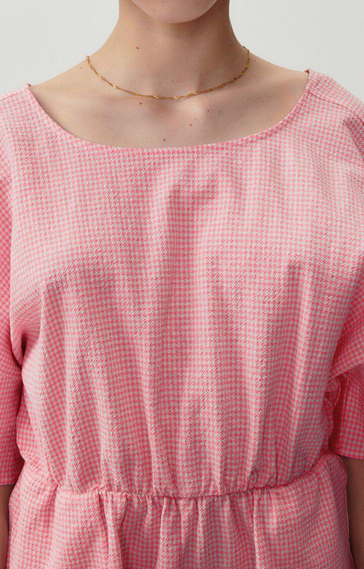 American Vintage Combinaison Femme Adym - SUCRERIE 17 Manches Courtes Rose - E23