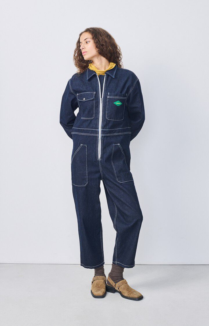 american vintage Combinaison femme Akyboo - BRUT Bleu - H22