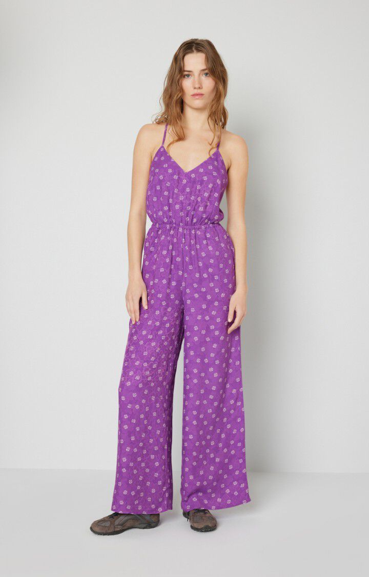 american vintage Combinaison femme Bukbay - ANITA 0 Fines bretelles Violet - E23