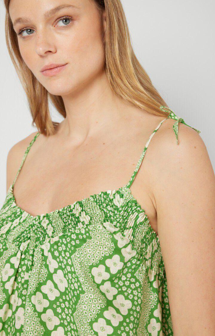 American Vintage Combinaison Femme Ivybo - PALOMA Fines Bretelles Vert - E22B