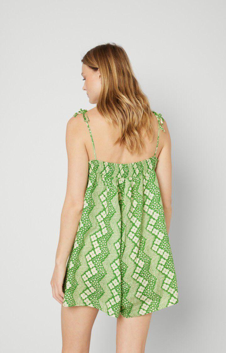 American Vintage Combinaison Femme Ivybo - PALOMA Fines Bretelles Vert - E22