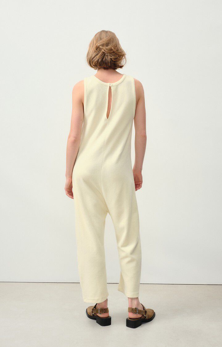 American Vintage Combinaison Femme Izybay - VANILLE 0 Sans Manches Beige - E24