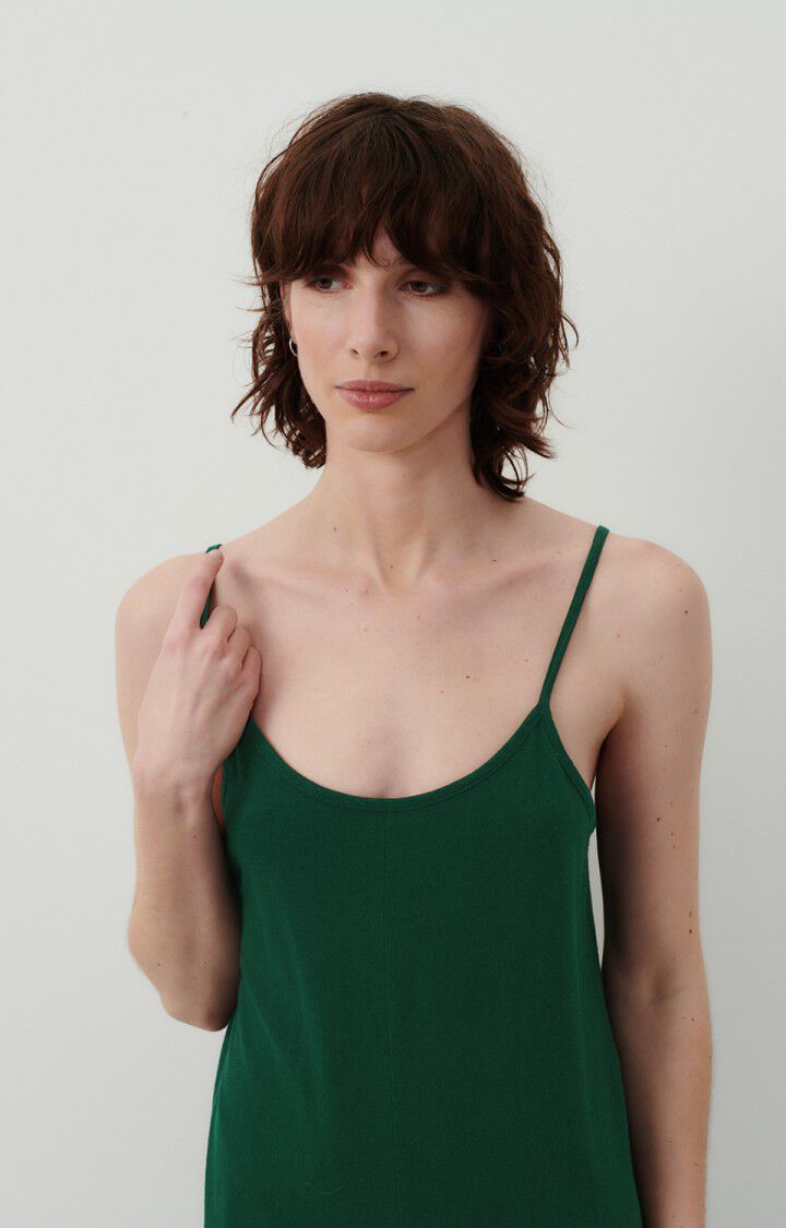 American Vintage Combinaison Femme Lopintale - SAPIN 0 Fines Bretelles Vert - E24