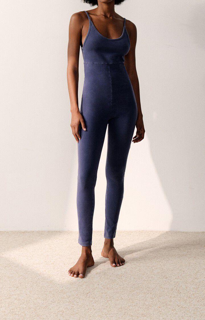 american vintage Combinaison femme Pyowood - NAVY VINTAGE Fines bretelles Bleu - E22