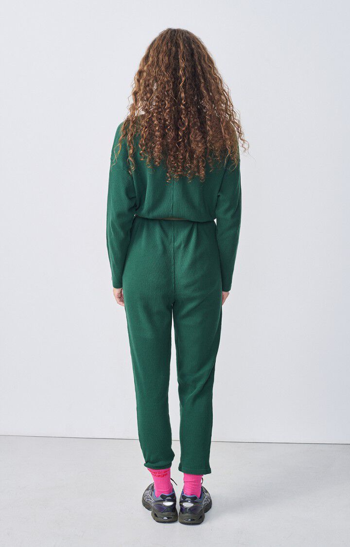 American Vintage Combinaison Femme Ropindale - ANETH Manches Longues Vert - E22