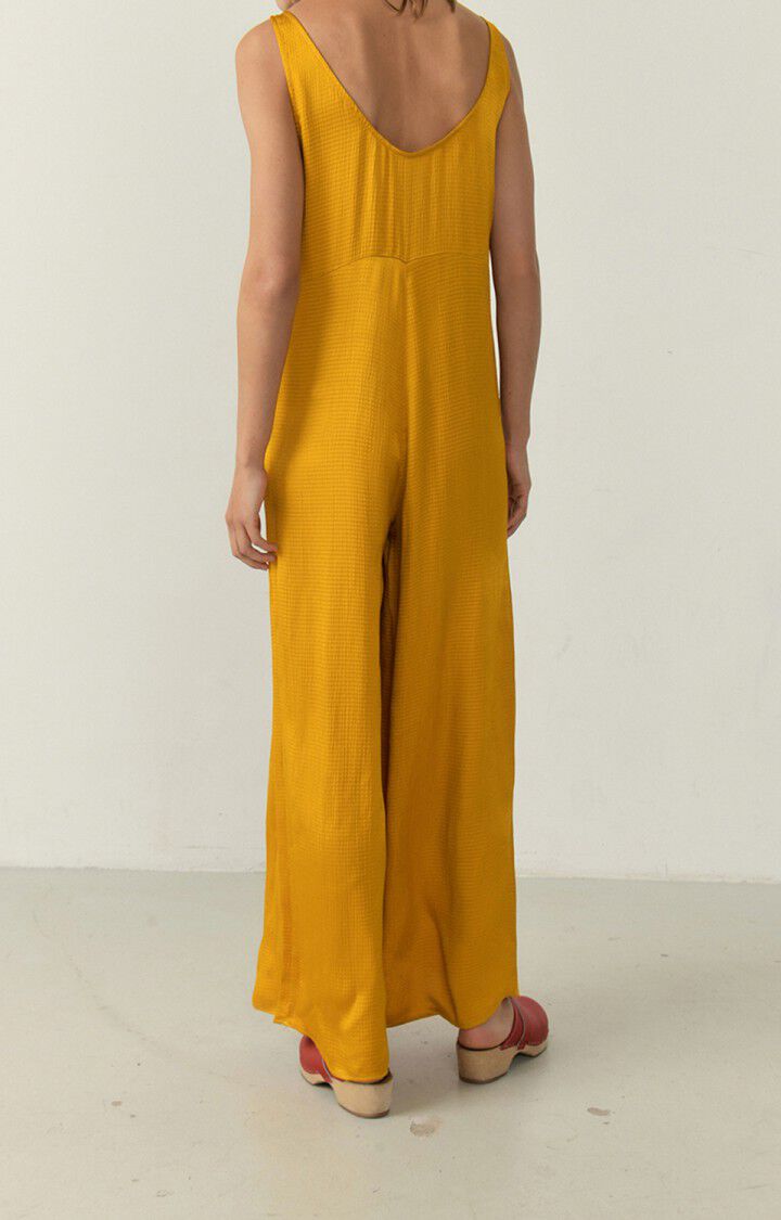 American Vintage Combinaison Femme Shaning - CURCUMA 0 Fines Bretelles Jaune - E23