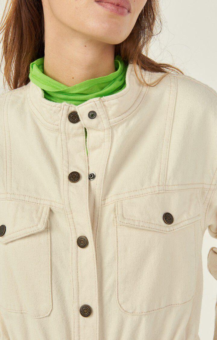 American Vintage Combinaison Femme Spywood - ECRU 55 Manches Longues Beige - E23