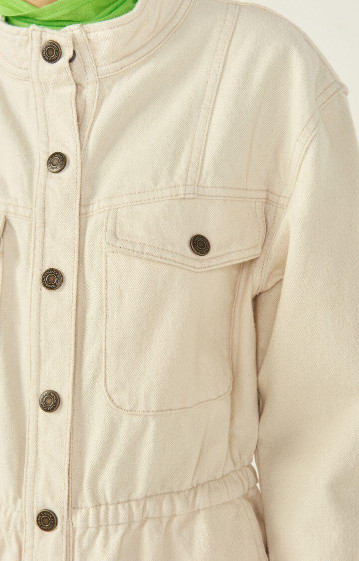 American Vintage Combinaison Femme Spywood - ECRU 55 Manches Longues Beige - E23