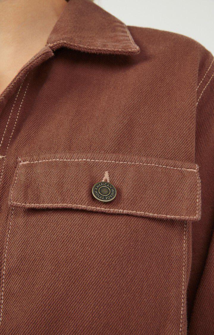 American Vintage Combinaison Femme Tineborow - DESIR Manches Longues Marron - H21