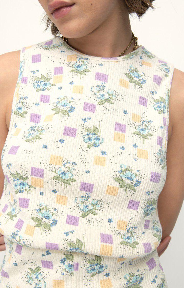 American Vintage Combinaison Femme Ulubay - TILLY Sans Manches Blanc - E22