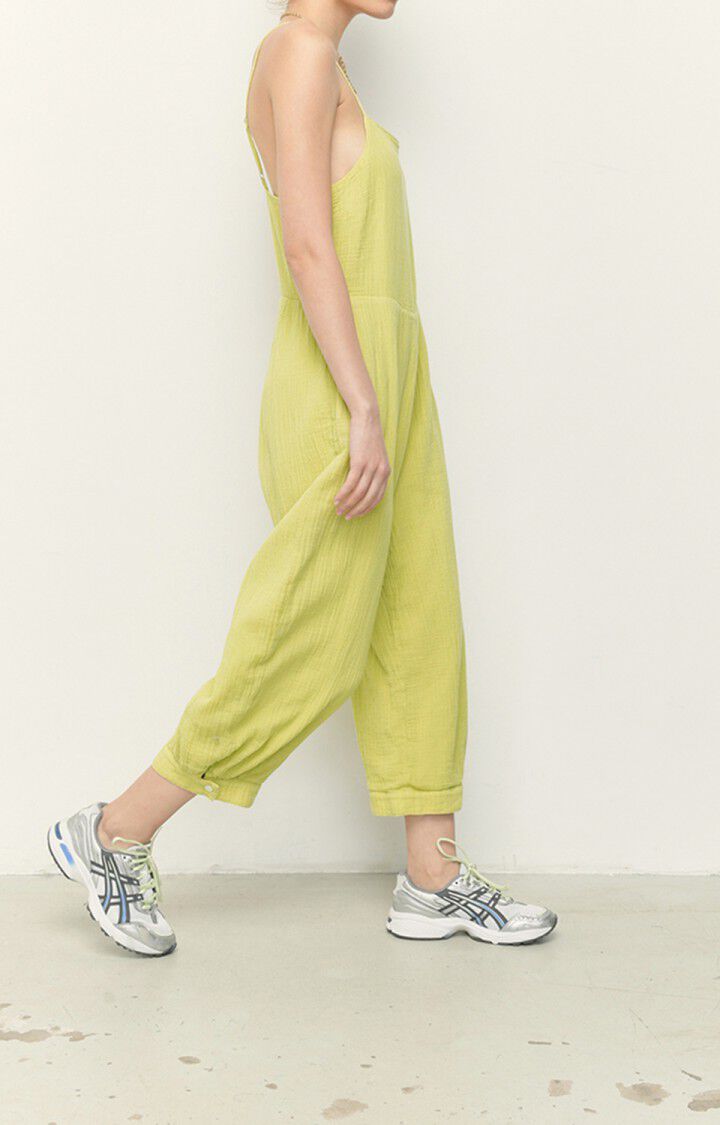 American Vintage Combinaison Femme Welow - BANANE Fines Bretelles Jaune - E22