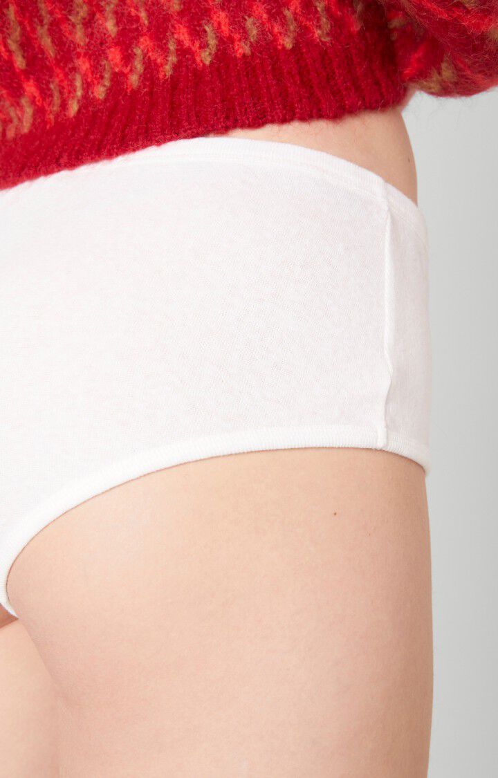 American Vintage Culotte Femme Gabyshoo - BLANC Blanc - E21