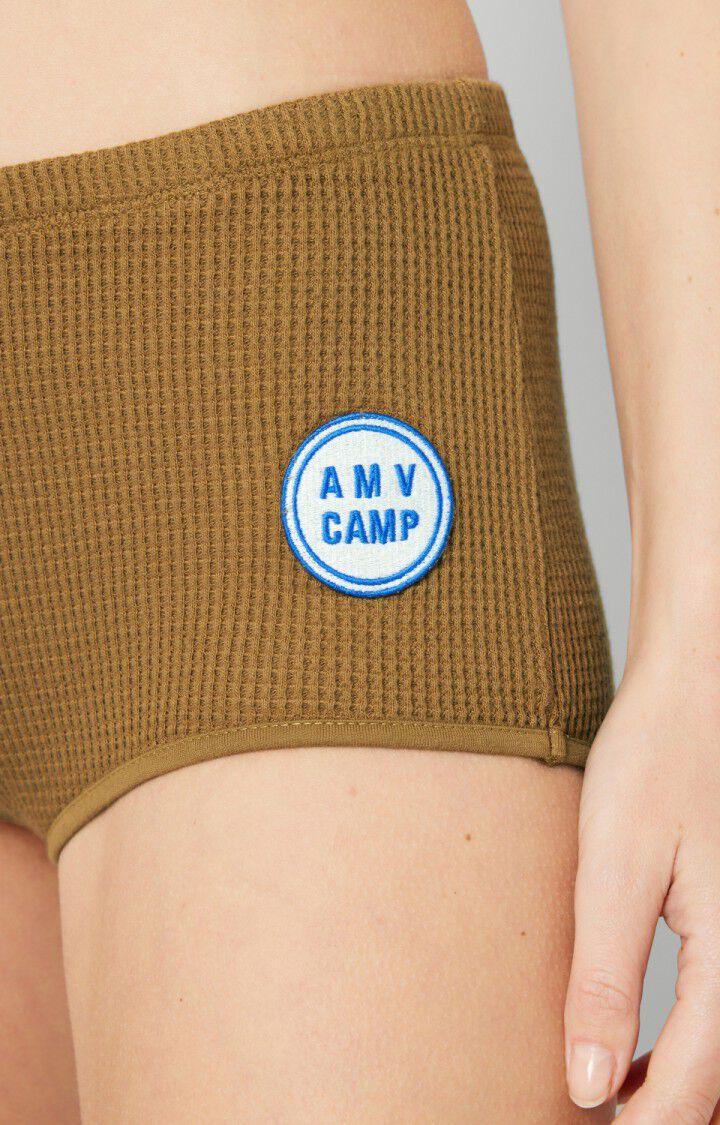 American Vintage Culotte Femme Mikewish - ANTILOPE Marron - H19