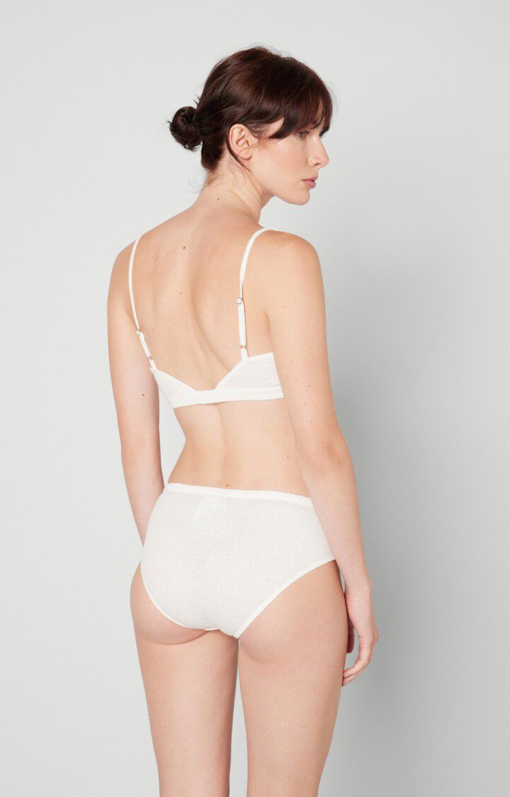 American Vintage Culotte Femme Sylbay - BLANC Blanc - H22