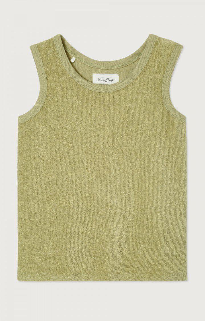 American Vintage Débardeur Enfant Zugywood - WASABI 0 Sans Manches Vert - E23