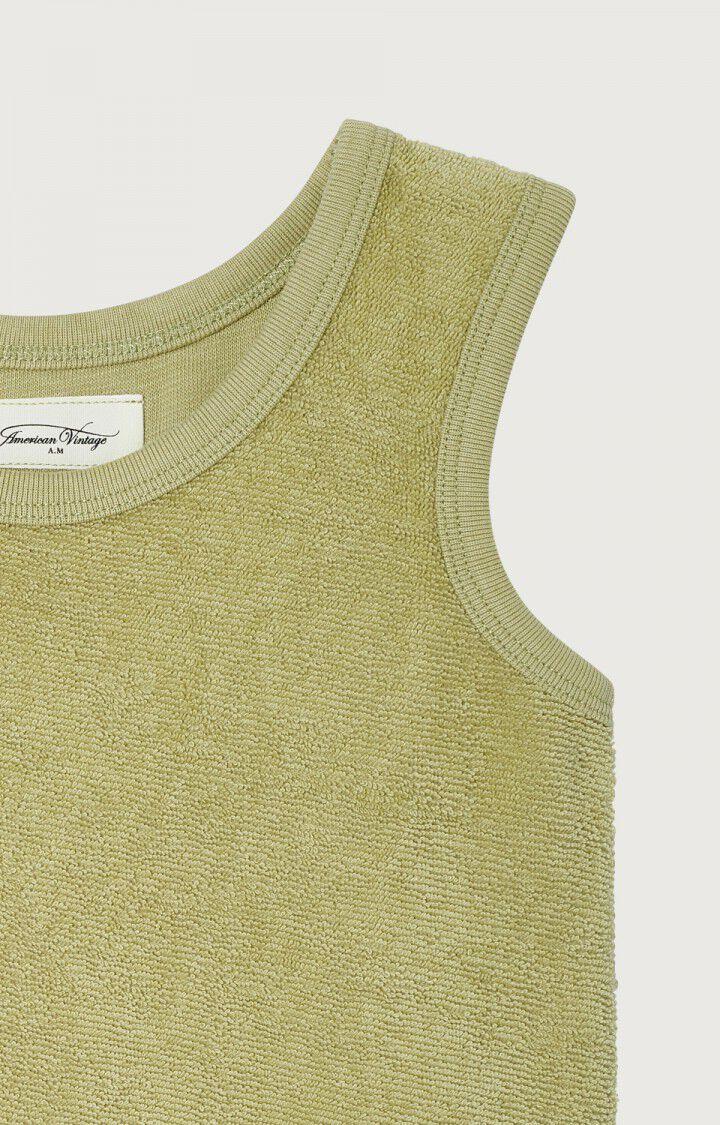 American Vintage Débardeur Enfant Zugywood - WASABI 0 Sans Manches Vert - E23