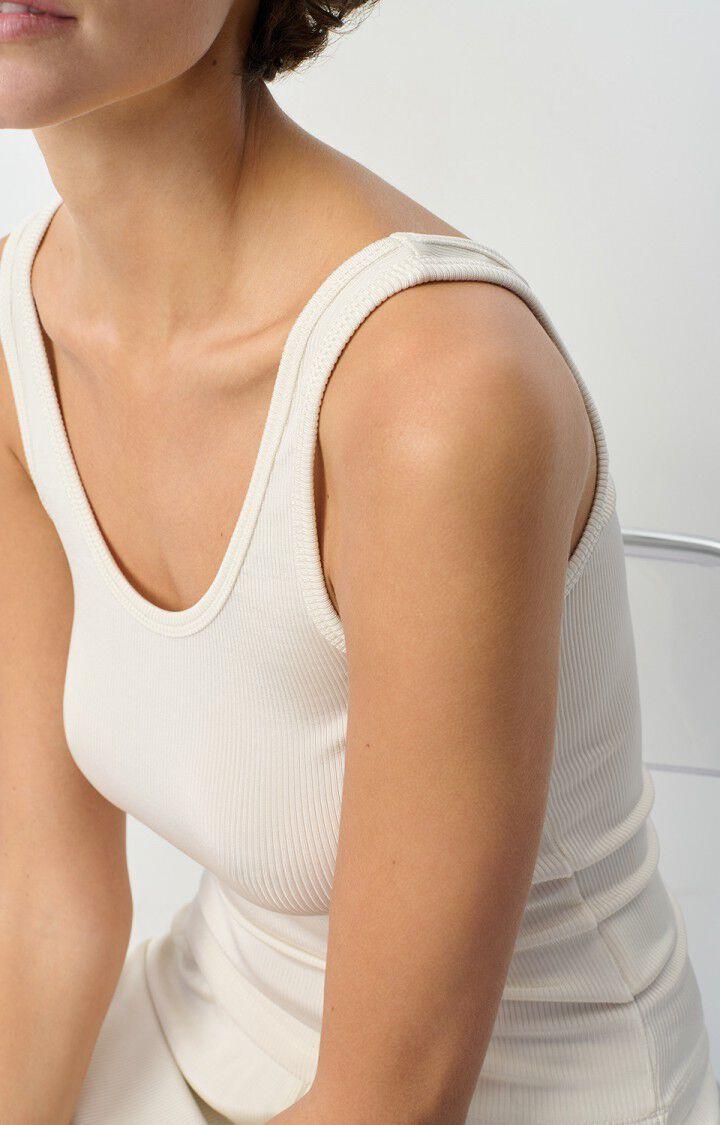 American Vintage Débardeur Femme Azyro - CREME 0 Sans Manches Beige - H24