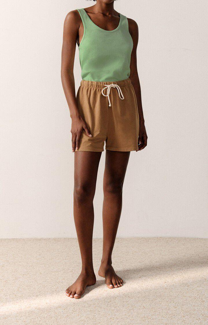 American Vintage Debardeur Femme Fizvalley - AMANDE VINTAGE Sans Manches Vert - E22
