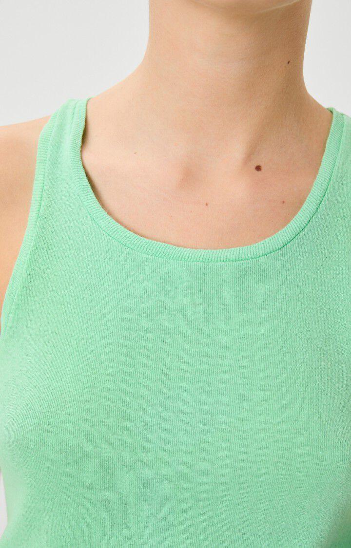 American Vintage Debardeur Femme Gabyshoo - CHRYSALIDE Sans Manches Vert - E21