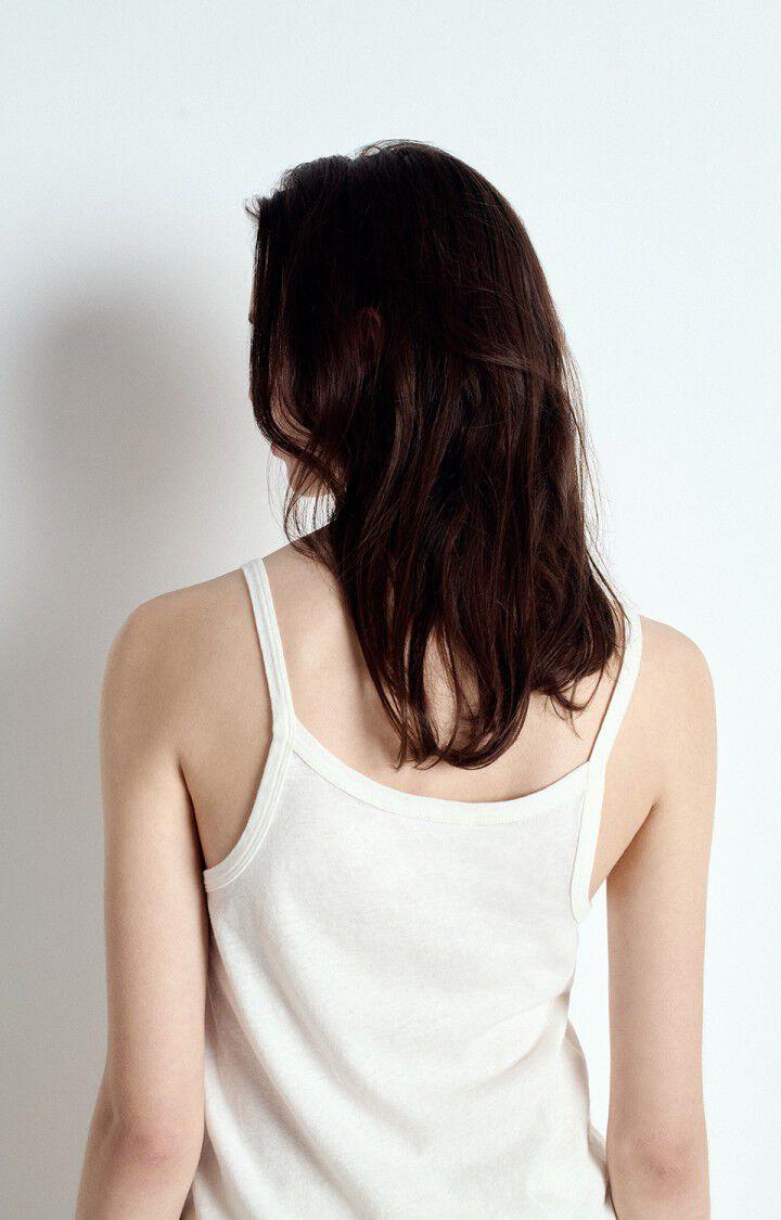 American Vintage Débardeur Femme Gamipy - BLANC 0 Fines Bretelles Blanc - E25