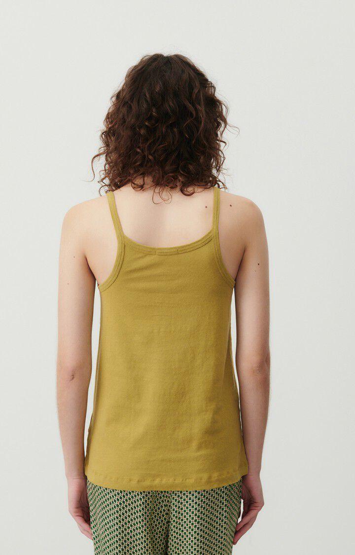 American Vintage Débardeur Femme Gamipy - MORDORE 0 Fines Bretelles Marron - E24