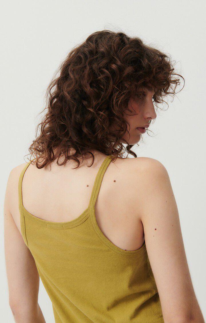 American Vintage Débardeur Femme Gamipy - MORDORE 0 Fines Bretelles Marron - E24