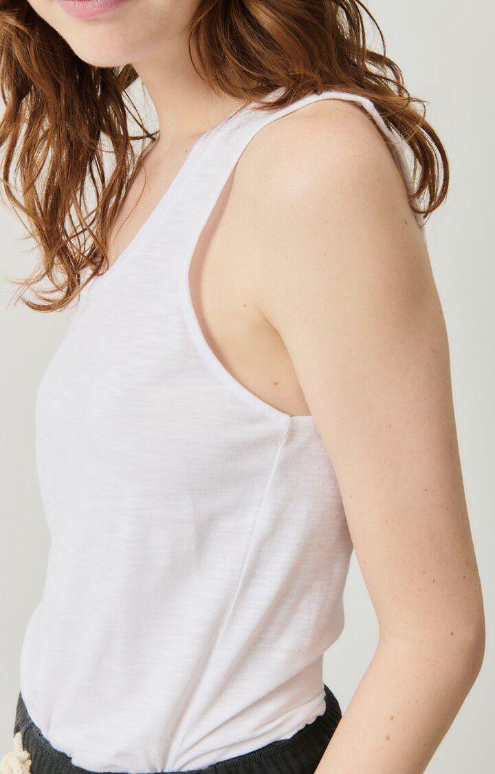 American Vintage Débardeur Femme Jacksonville - BLANC 0 Sans Manches Blanc - E25