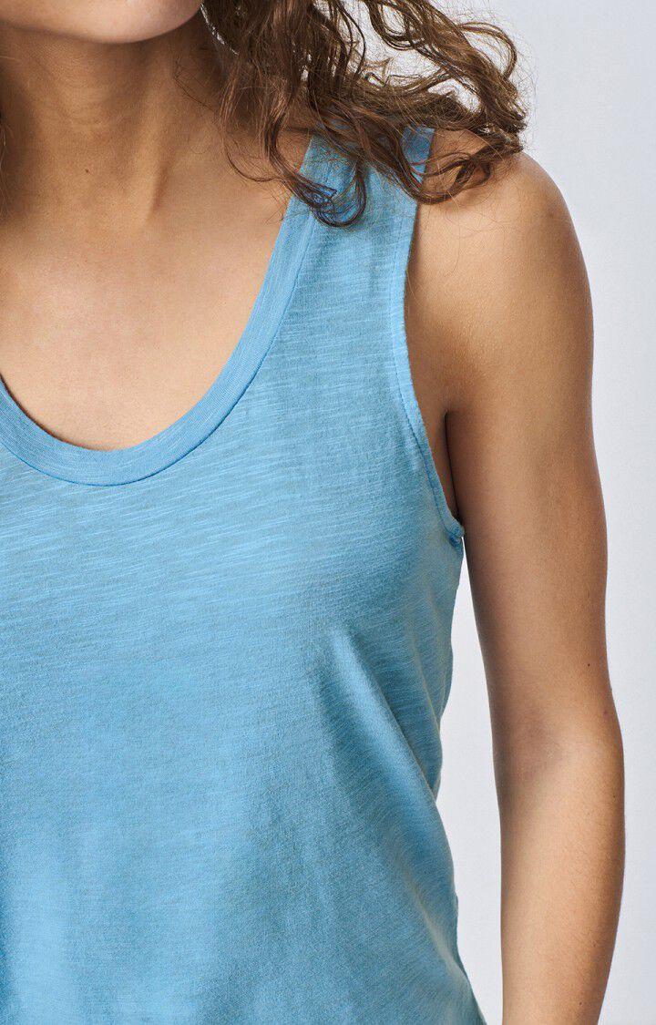 American Vintage Débardeur Femme Jacksonville - BLEUTE VINTAGE 0 Sans Manches Bleu - H23
