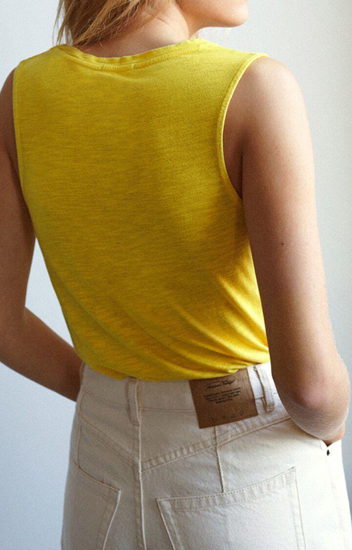 American Vintage Debardeur Femme Jacksonville - JONQUILLE VINTAGE Jaune - E22