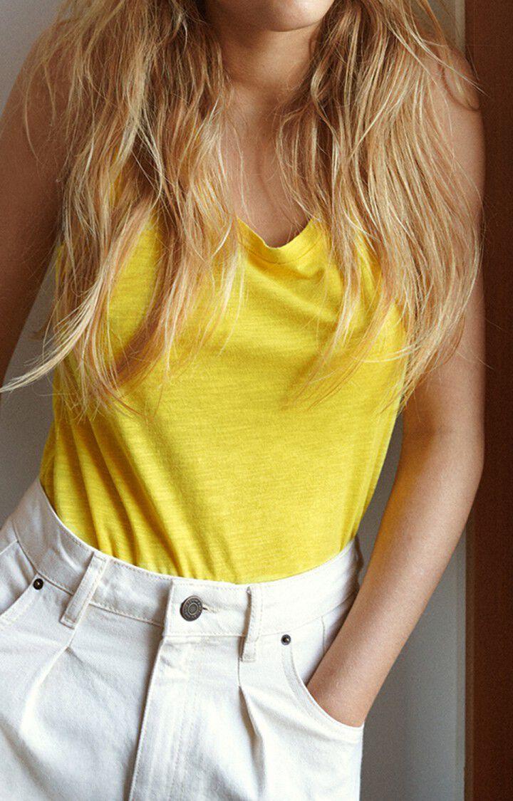 American Vintage Debardeur Femme Jacksonville - JONQUILLE VINTAGE Jaune - E22