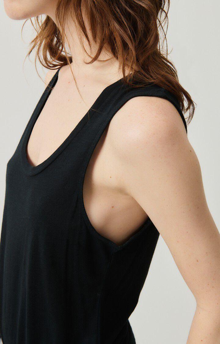 American Vintage Débardeur Femme Jacksonville - NOIR 0 Sans Manches Noir - E25