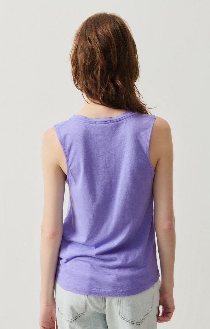 American Vintage Débardeur Femme Jacksonville - PROVENCE VINTAGE 0 Sans Manches Violet - H24