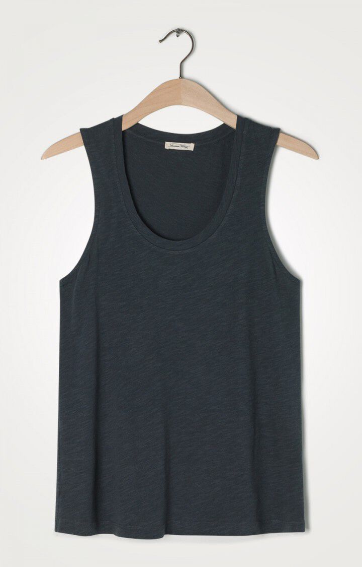american vintage Debardeur femme Jacksonville - ZINC VINTAGE Sans manches Gris - H20