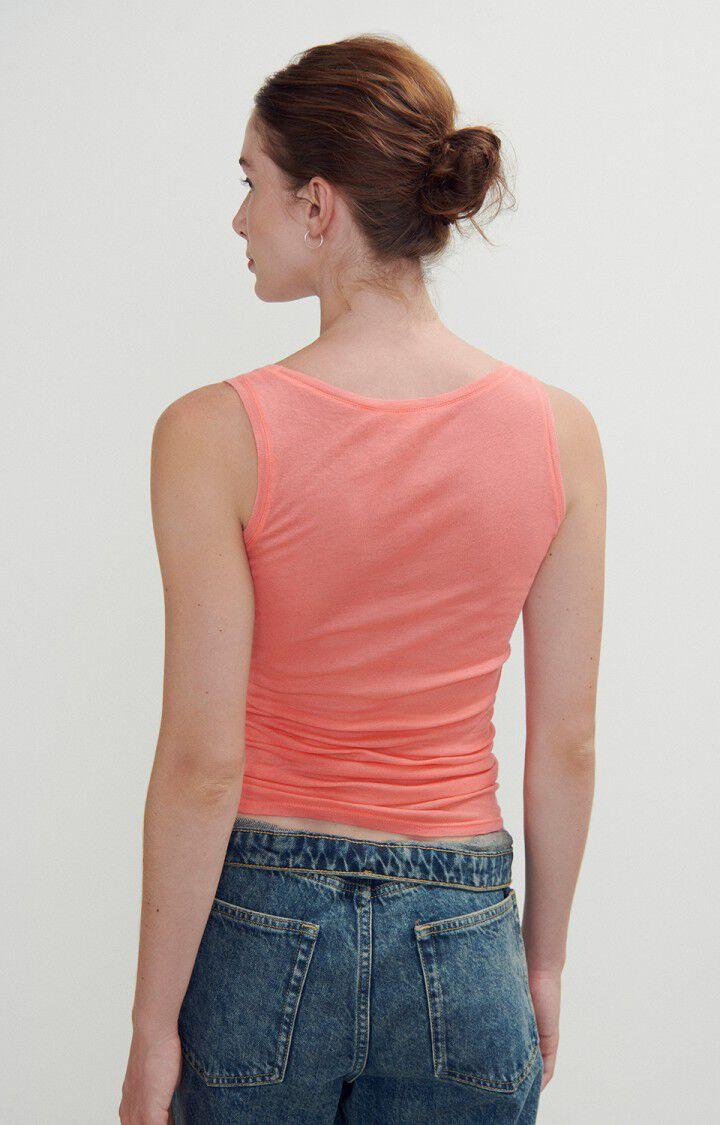 American Vintage Débardeur Femme Massachusetts - CORAIL 0 Sans Manches Rose - H23
