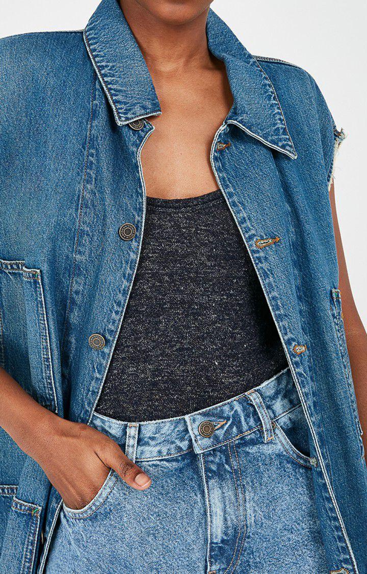 American Vintage Debardeur Femme Nepow - INDIGO CHINE Bleu - E20