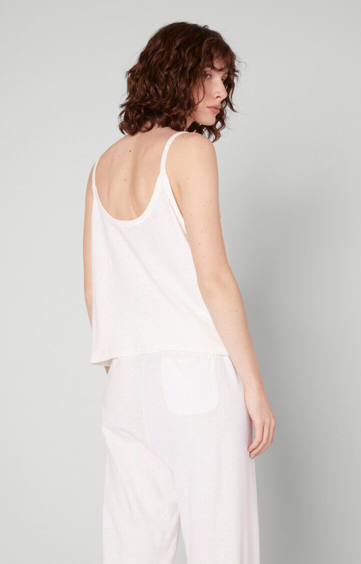 American Vintage Débardeur Femme Poxson - BLANC Blanc - E22