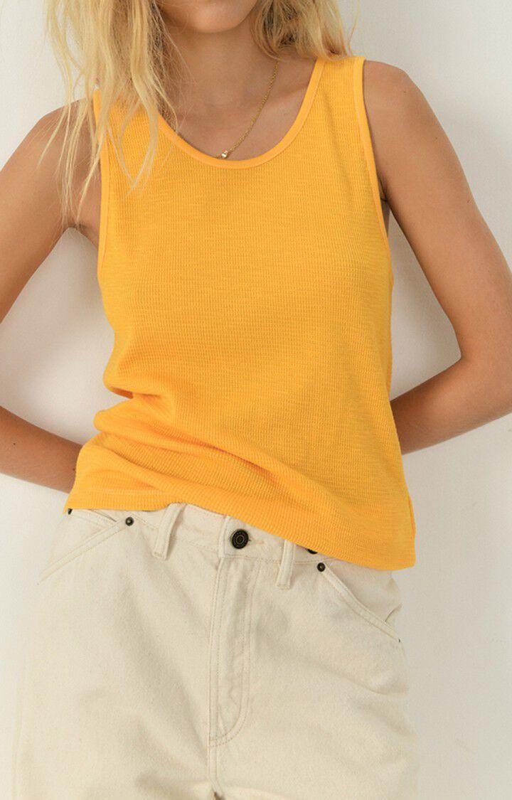 american vintage Debardeur femme Pumbo - MANGUE Orange - H22