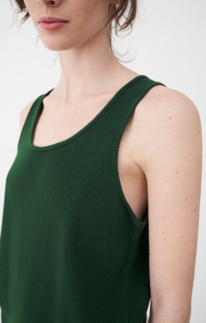 American Vintage Débardeur Femme Ropindale - ANETH 0 Sans Manches Vert - E22B
