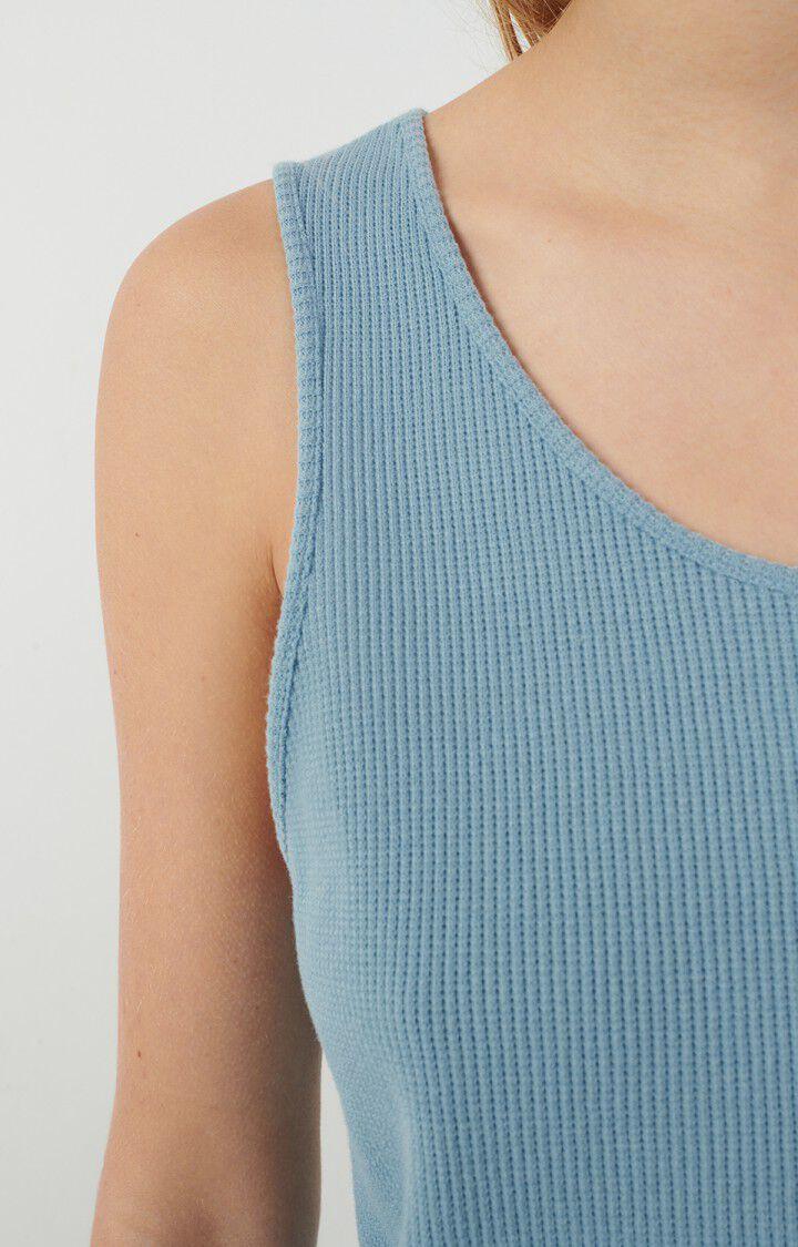 American Vintage Débardeur Femme Ropindale - BANQUISE Bleu - E22