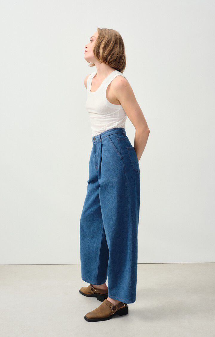 American Vintage Débardeur Femme Seyes - NACRE 0 Sans Manches Blanc - E24