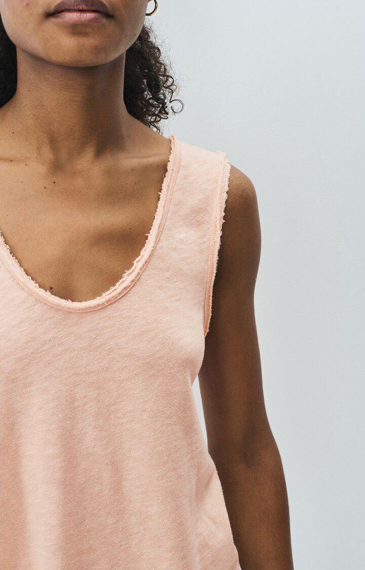 American Vintage Débardeur Femme Sonoma - BISCUIT VINTAGE 0 Sans Manches Beige - E25