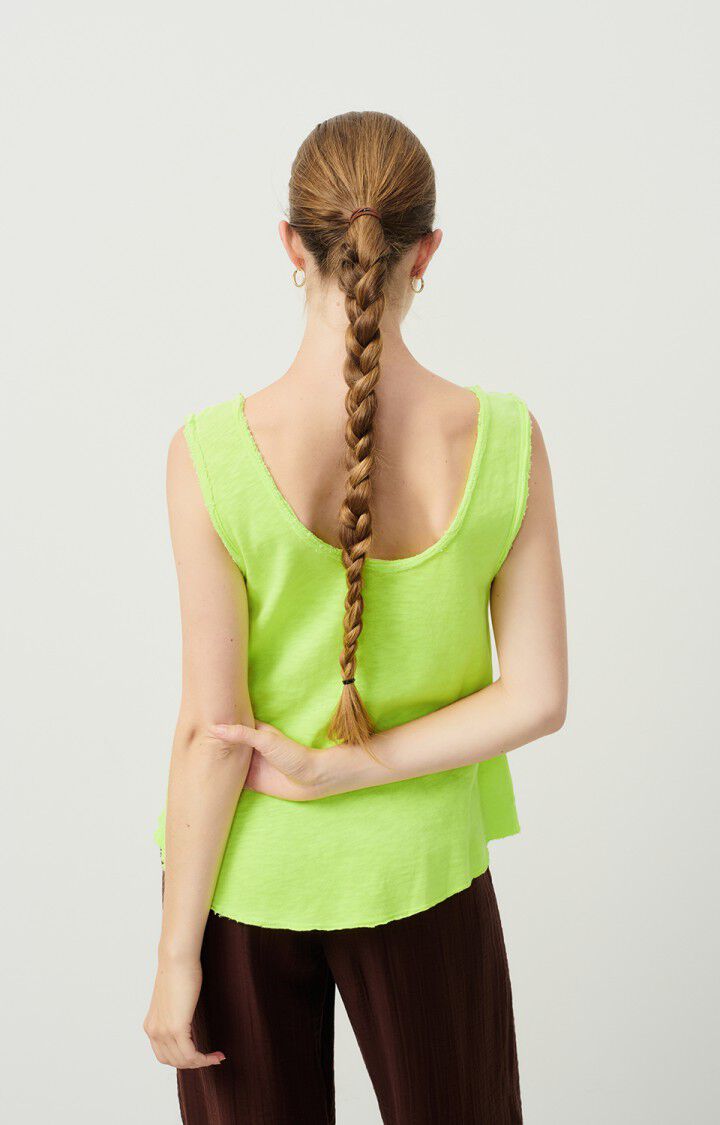 American Vintage Débardeur Femme Sonoma - JAUNE FLUO 0 Sans Manches Jaune - H24