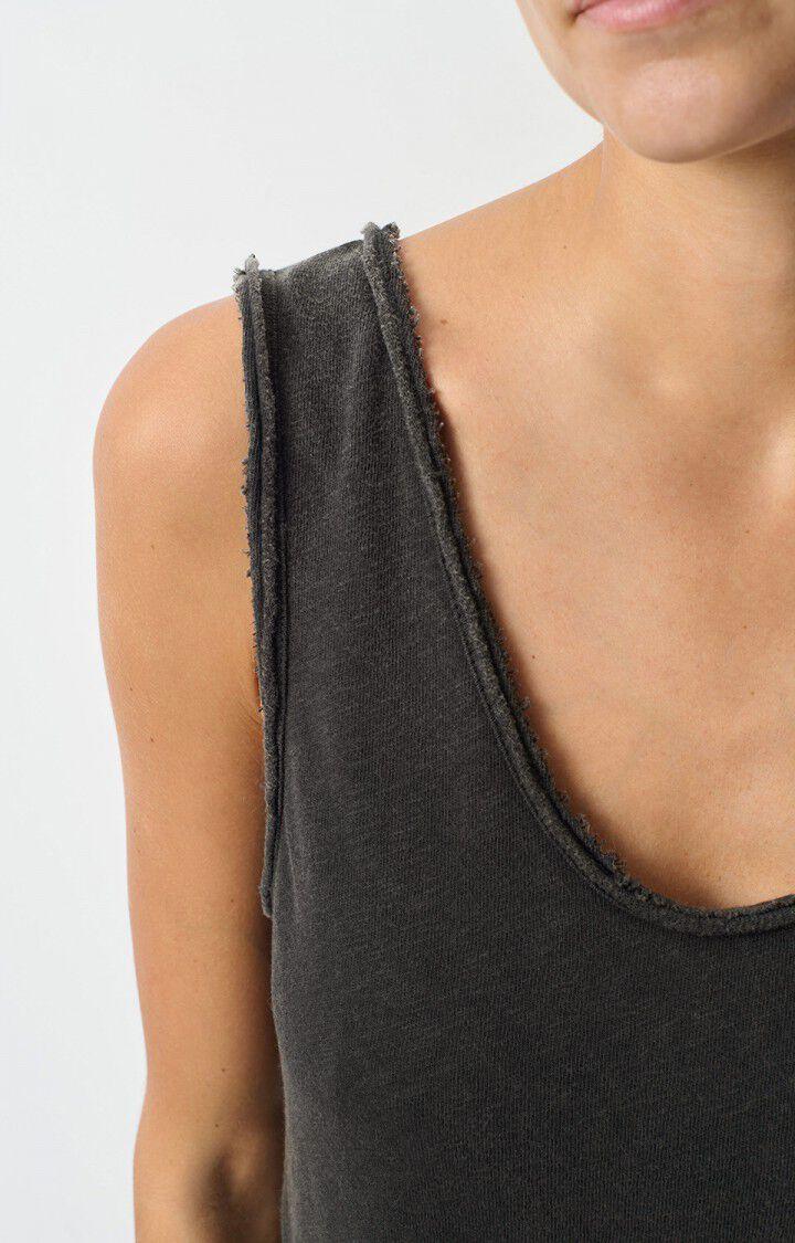 American Vintage Débardeur Femme Sonoma - NOIR VINTAGE 0 Sans Manches Noir - E25