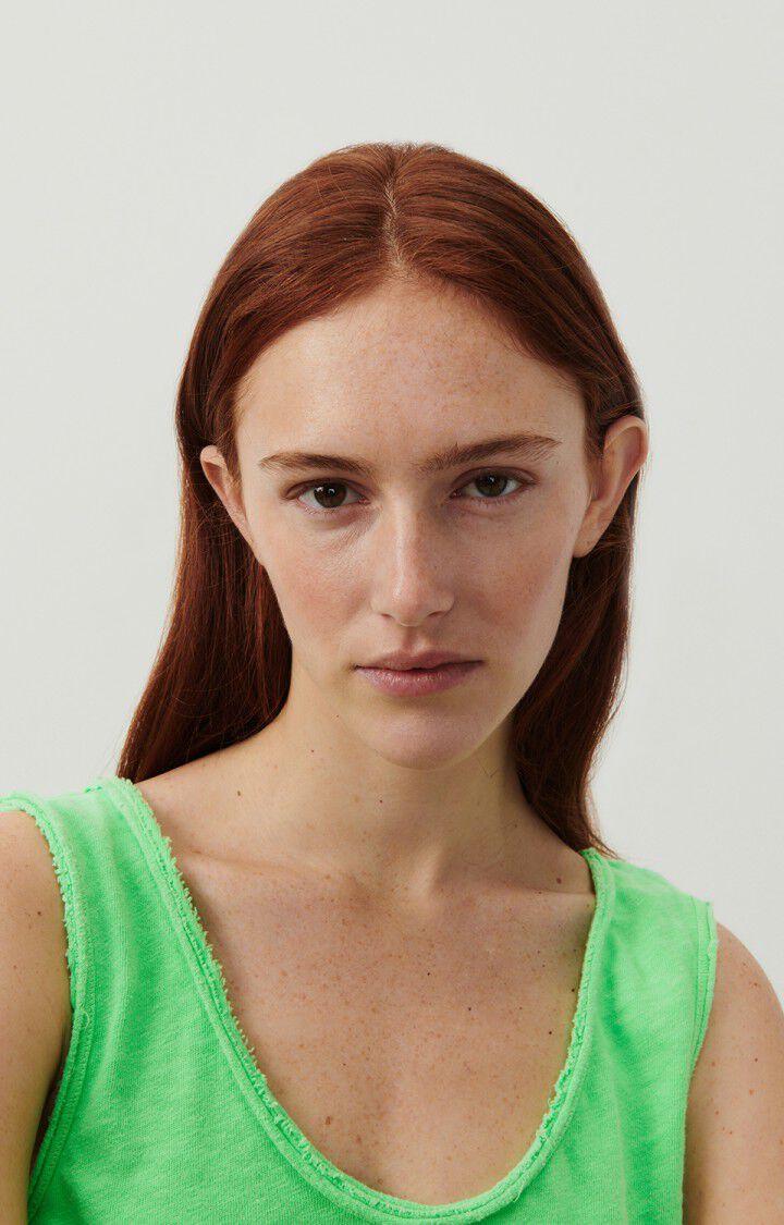 American Vintage Débardeur Femme Sonoma - PERRUCHE FLUO 0 Sans Manches Vert - E24