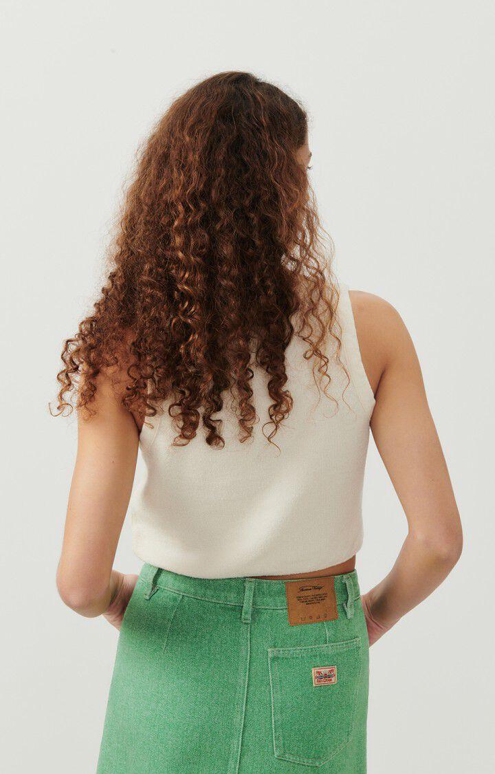 American Vintage Débardeur Femme Sotto - ECRU 0 Sans Manches Beige - E24