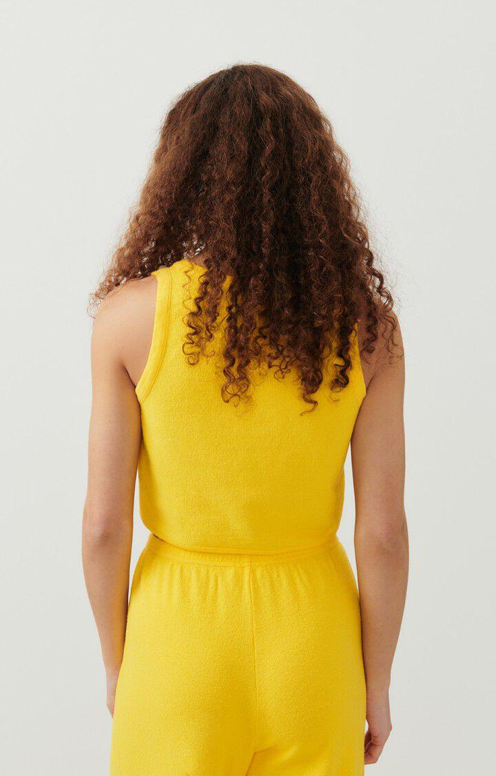 American Vintage Débardeur Femme Sotto - POLLEN 0 Sans Manches Jaune - E24